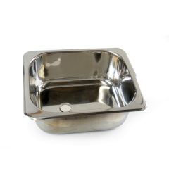 camec stainless steel basin - 352 x 282 x 155mm