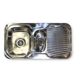 camec stainless steel sink 890mm x 480mm
