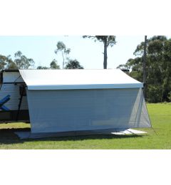 camec privacy screen 4.0m x 1.8m with ropes and pegs