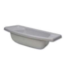 acrylic narrow rectangle basin