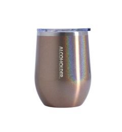 alcoholder stemless insulated tumbler - rose gold