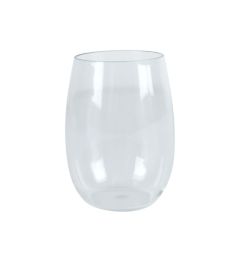 tritan stemless wine glass