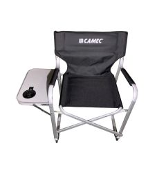 camec directors chair with side table