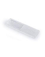 reflector stick on - clear 85mm x 22mm