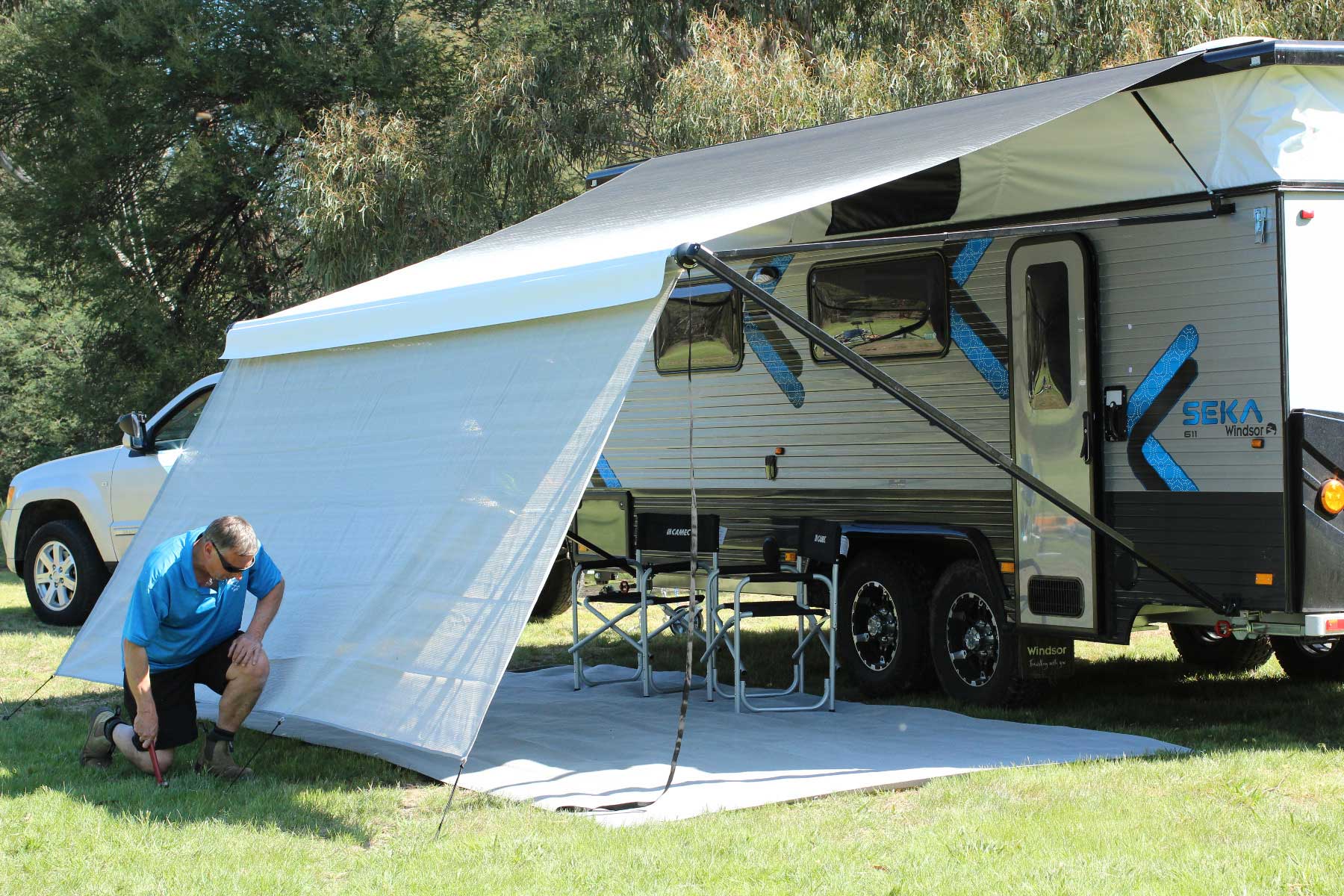 Caravan Privacy Screen