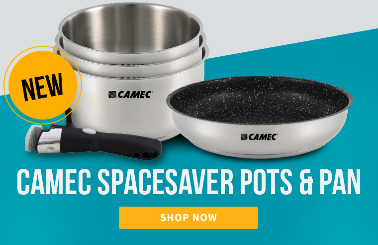 NEW Camec Spacesaver Pots & Pan
