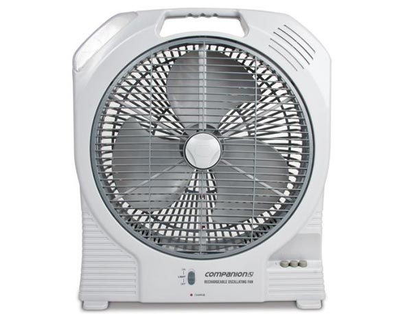 Rechargeable Oscillating Fan