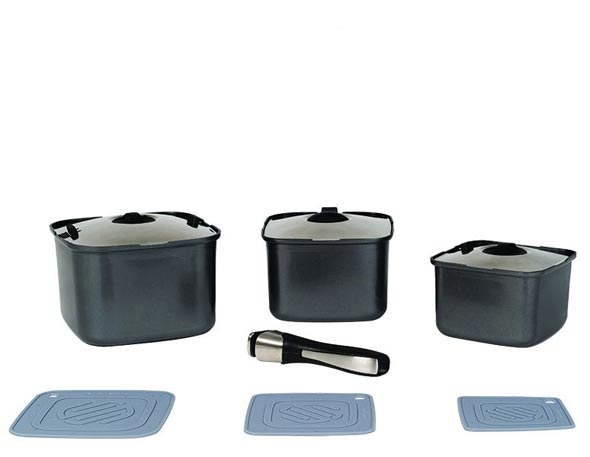 SmartSpace Cookware set for Caravan Kitchen